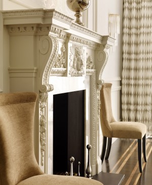 Casa Forma Luxury Interior Design Fireplace Mantel