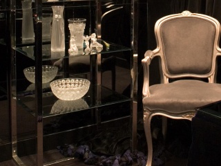 casa forma lucie rydlova boutique crystal bowl and armchair